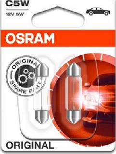 Osram 6418-02B - Kvēlspuldze, Numura apgaismojuma lukturis autodraugiem.lv