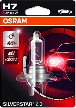Osram 64210SV2-01B - Kvēlspuldze, Tālās gaismas lukturis autodraugiem.lv