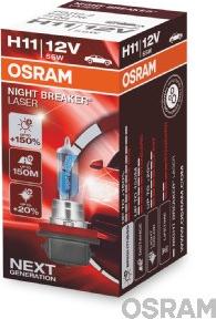 Osram 64211NL - Kvēlspuldze, Tālās gaismas lukturis autodraugiem.lv