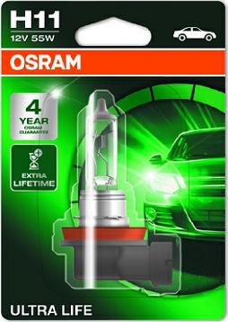 Osram 64211ULT-01B - Kvēlspuldze, Tālās gaismas lukturis autodraugiem.lv