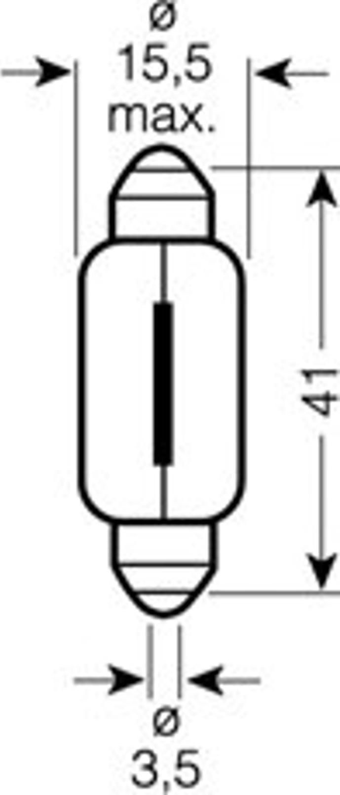 Osram 6476 - Kvēlspuldze, Atpakaļgaitas signāla lukturis autodraugiem.lv