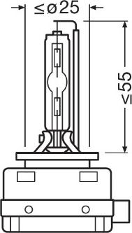 Osram 66340CBN - Kvēlspuldze, Tālās gaismas lukturis autodraugiem.lv