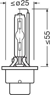 Osram 66240CBN - Kvēlspuldze, Tālās gaismas lukturis autodraugiem.lv