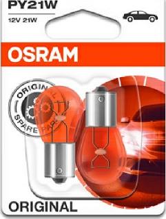 Osram 7507-02B - Kvēlspuldze, Pagriezienu signāla lukturis autodraugiem.lv