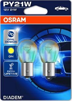 Osram 7507LDA-02B - Kvēlspuldze, Pagriezienu signāla lukturis autodraugiem.lv