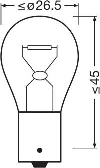 Osram 7510TSP - Kvēlspuldze, Pagriezienu signāla lukturis autodraugiem.lv