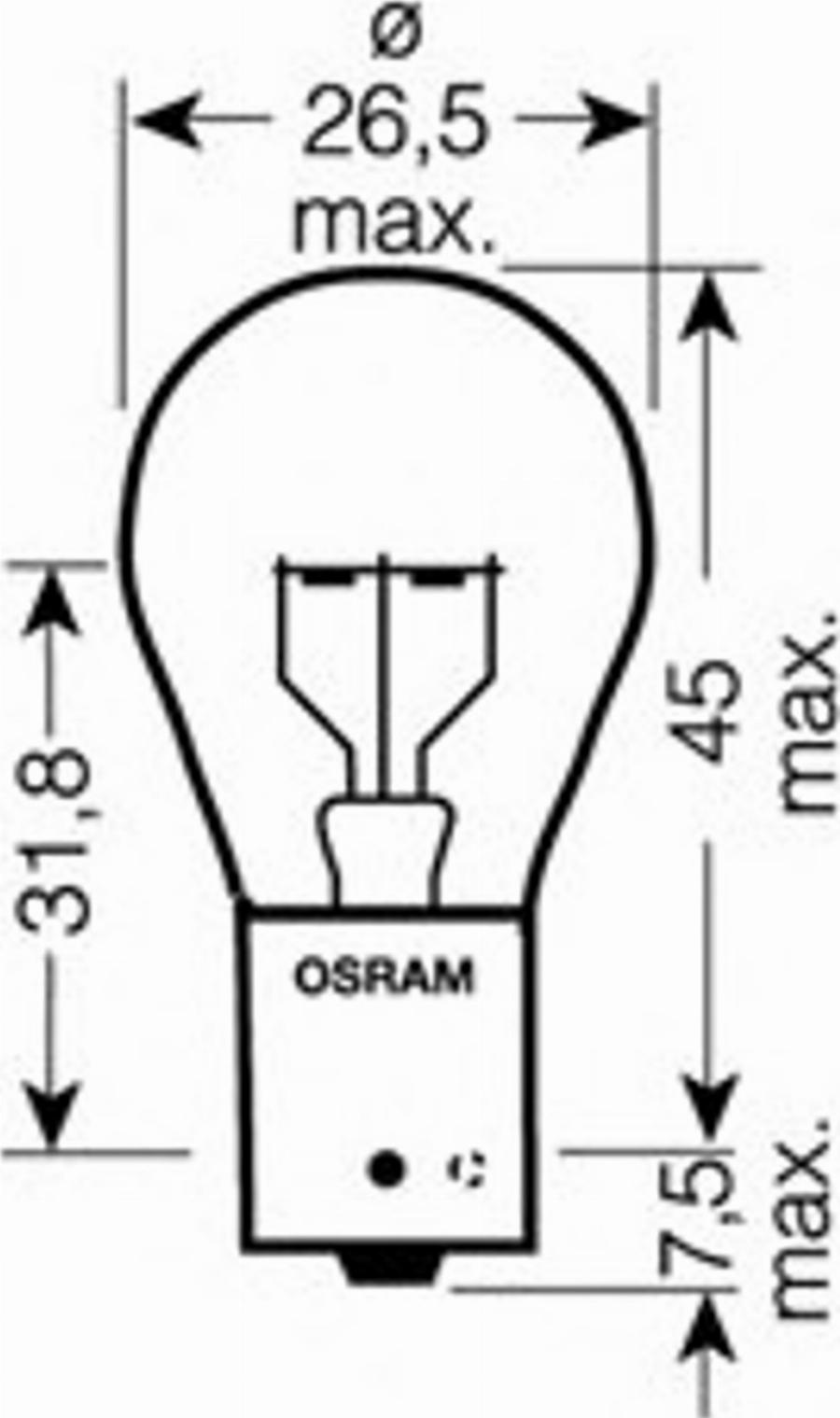 Osram 7511LTS-02B - Kvēlspuldze, Dienas gaismas lukturis autodraugiem.lv