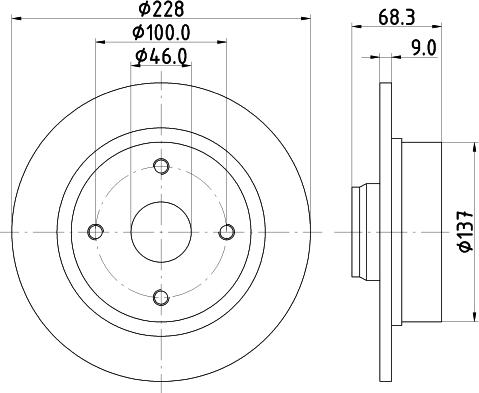 Pagid 54006 - Bremžu diski autodraugiem.lv
