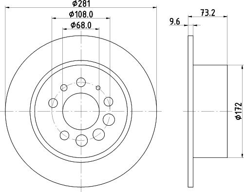 Pagid 54001 - Bremžu diski autodraugiem.lv