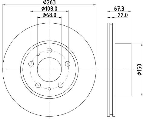 Pagid 54011 - Bremžu diski autodraugiem.lv