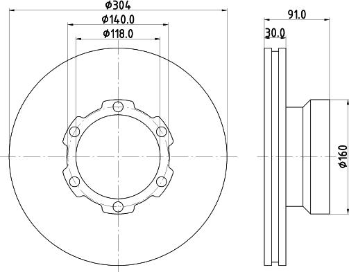 Pagid 58259 - Bremžu diski autodraugiem.lv