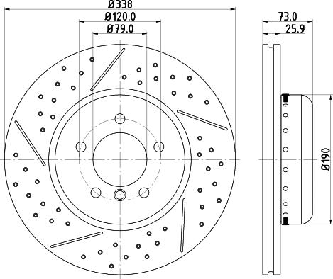 Pagid 65156 - Bremžu diski autodraugiem.lv