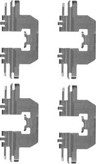 Pagid K0355 - Piederumu komplekts, Disku bremžu uzlikas autodraugiem.lv