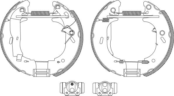 Pagid R1035 - Bremžu loku komplekts autodraugiem.lv