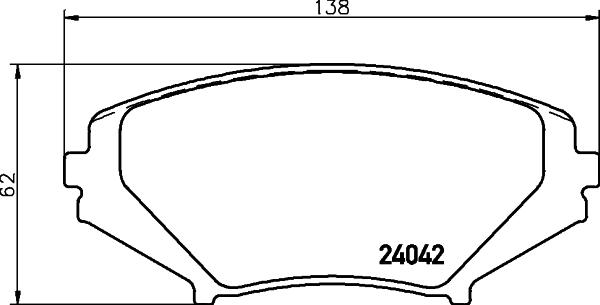 Pagid T1402 - Bremžu uzliku kompl., Disku bremzes autodraugiem.lv