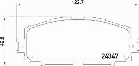 Parts-Mall PKF-014 - Bremžu uzliku kompl., Disku bremzes autodraugiem.lv