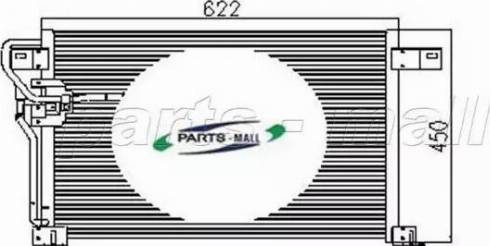 Parts-Mall PXNCY-005 - Kondensators, Gaisa kond. sistēma autodraugiem.lv