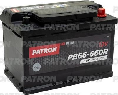 Patron PB66-660R - Startera akumulatoru baterija autodraugiem.lv
