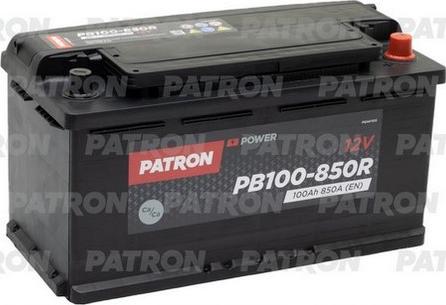 Patron PB100-850R - Startera akumulatoru baterija autodraugiem.lv
