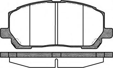 Maxgear 19-3140 - Bremžu uzliku kompl., Disku bremzes autodraugiem.lv