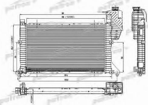 Patron PRS3118 - Radiators, Motora dzesēšanas sistēma autodraugiem.lv