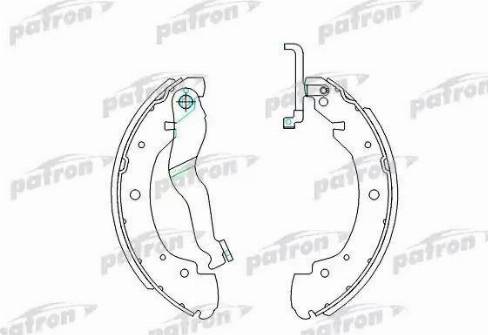 Patron PSP428 - Bremžu loku komplekts autodraugiem.lv