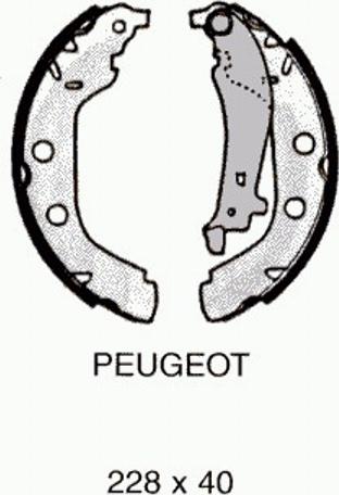 Pex 6.195 - Bremžu loku komplekts autodraugiem.lv