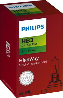 PHILIPS 9005HWC1 - Kvēlspuldze, Tālās gaismas lukturis autodraugiem.lv