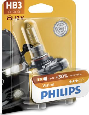 PHILIPS 9005PRB1 - Kvēlspuldze, Tālās gaismas lukturis autodraugiem.lv