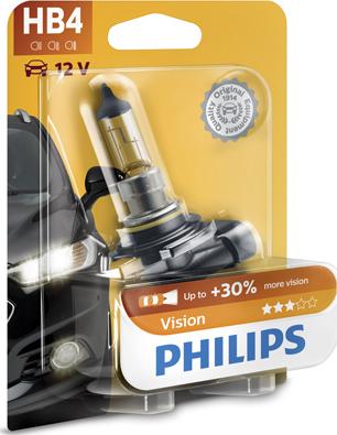 PHILIPS 9006PRB1 - Kvēlspuldze, Tālās gaismas lukturis autodraugiem.lv