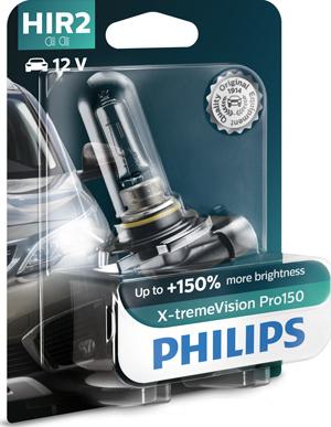 PHILIPS 9012XVPB1 - Kvēlspuldze, Tālās gaismas lukturis autodraugiem.lv
