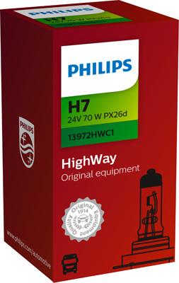 PHILIPS 13972HWC1 - Kvēlspuldze, Tālās gaismas lukturis autodraugiem.lv