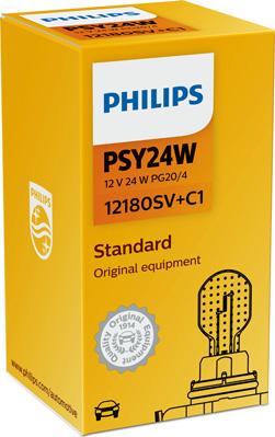 PHILIPS 12180SV+C1 - Kvēlspuldze, Pagriezienu signāla lukturis autodraugiem.lv