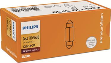 PHILIPS 12854CP - Kvēlspuldze, Salona telpas apgaismojums autodraugiem.lv