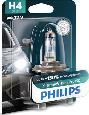 PHILIPS 12342XVPB1 - Kvēlspuldze, Tālās gaismas lukturis autodraugiem.lv