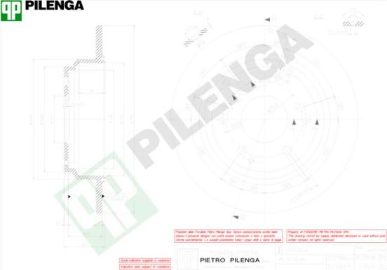 Pilenga 5309 - Bremžu diski autodraugiem.lv