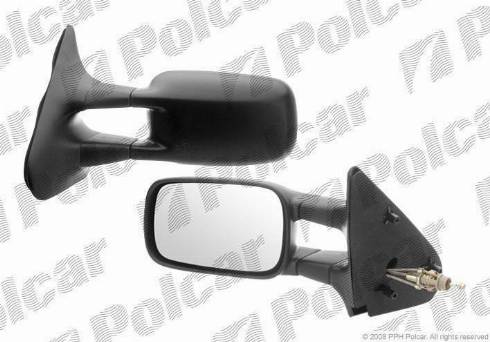 Polcar 9590511M - Ārējais atpakaļskata spogulis autodraugiem.lv