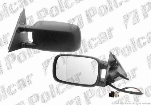 Polcar 9546513M - Ārējais atpakaļskata spogulis autodraugiem.lv