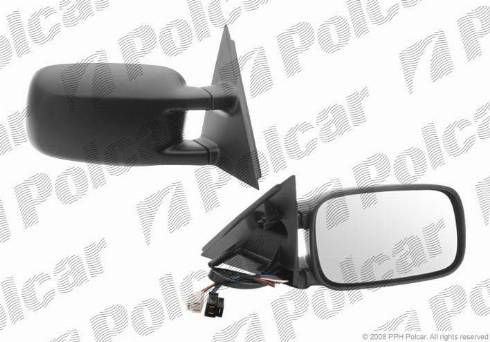 Polcar 9546523M - Ārējais atpakaļskata spogulis autodraugiem.lv