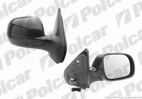 Polcar 9541524M - Ārējais atpakaļskata spogulis autodraugiem.lv