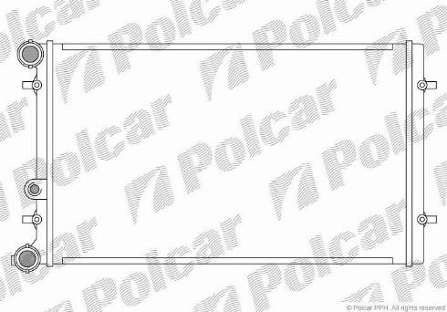 Polcar 954108B2 - Radiators, Motora dzesēšanas sistēma autodraugiem.lv