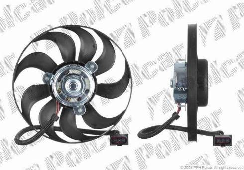 Polcar 954123U1 - Ventilators, Motora dzesēšanas sistēma autodraugiem.lv