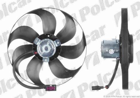 Polcar 954123U2 - Ventilators, Motora dzesēšanas sistēma autodraugiem.lv