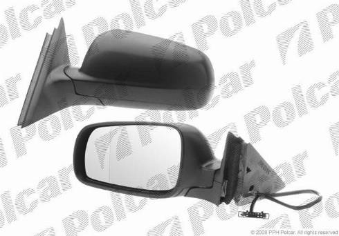 Polcar 9548517M - Ārējais atpakaļskata spogulis autodraugiem.lv