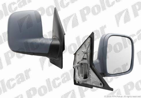 Polcar 9568521M - Ārējais atpakaļskata spogulis autodraugiem.lv