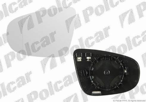 Polcar 9518552M - Ārējais atpakaļskata spogulis autodraugiem.lv