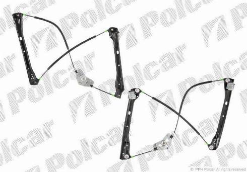 Polcar 9513PSG6 - Stikla pacelšanas mehānisms autodraugiem.lv