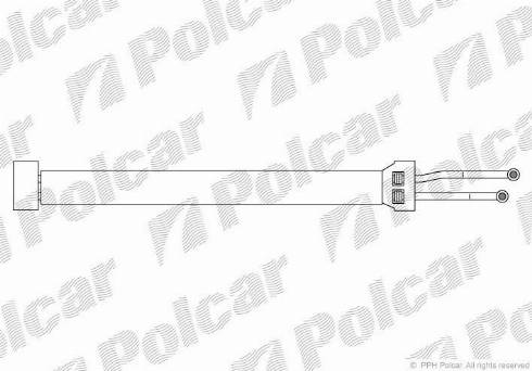 Polcar 9582L82X - Eļļas radiators, Stūres vadība autodraugiem.lv