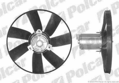 Polcar 953823U2 - Ventilators, Motora dzesēšanas sistēma autodraugiem.lv