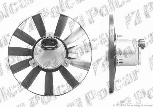 Polcar 952423U3 - Ventilators, Motora dzesēšanas sistēma autodraugiem.lv